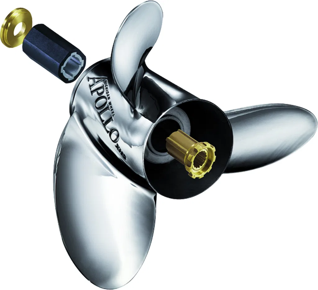 993023 – MICHIGAN WHL Propeller, Outboard 15-1/2 Inch x 17 Inch Prop Size 15-1/2 Inch Diameter 17 Inch Pitch 3 Blade ...